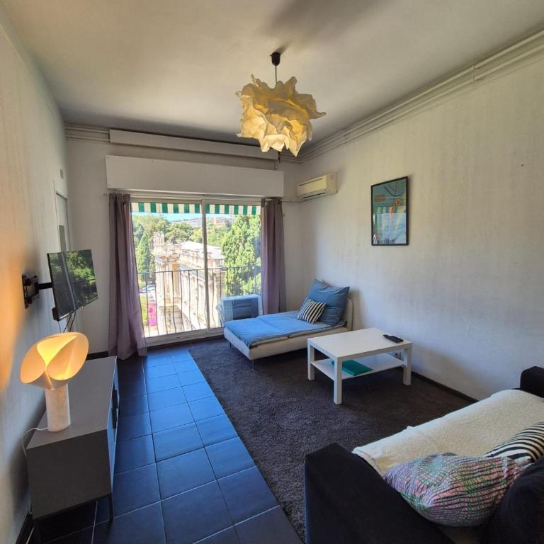 Appartement à 2 pas de la Promenade des Anglais vue mer 7 avenue de Fabron - Appartement 1 Chambre - 2