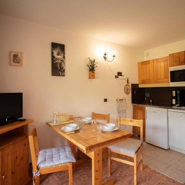 Studio cosy avec terrasse, accès direct pistes, animaux acceptés, parking en option - FR-1-291-737 - Estudio - 5