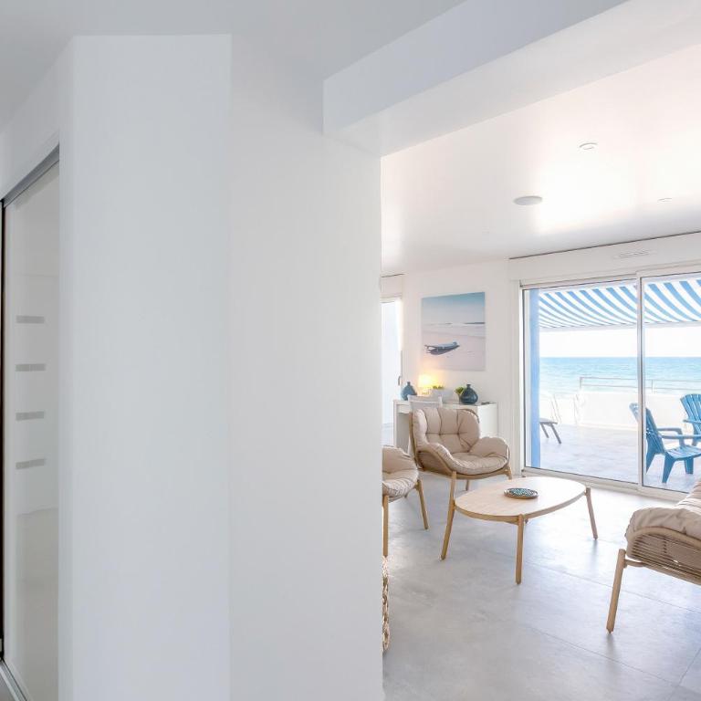 Sublime appartement face à la mer avec accès plage - Appartement 2 Chambres - 12
