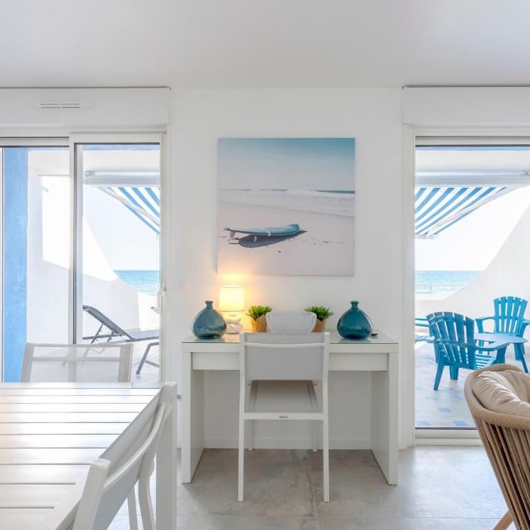 Sublime appartement face à la mer avec accès plage - Appartement 2 Chambres - 4