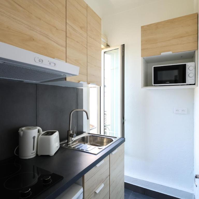 Studio, centre ville Cannes - Appartement 1 Chambre - 3