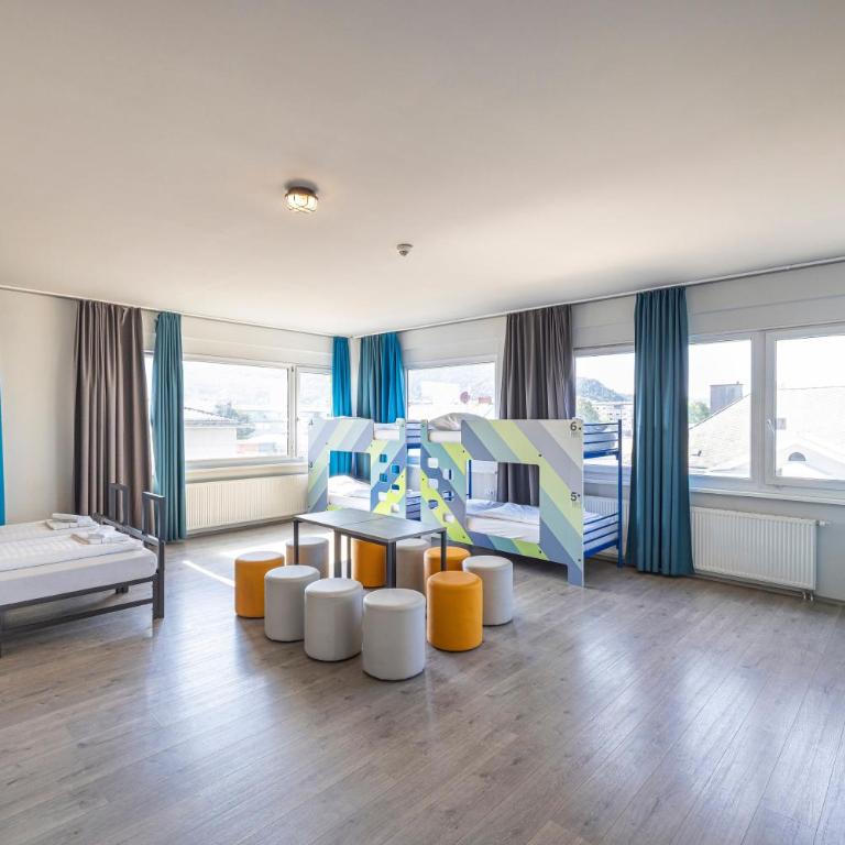 a&o Graz Hauptbahnhof - Bett im 8-Bett-Schlafsaal - 6