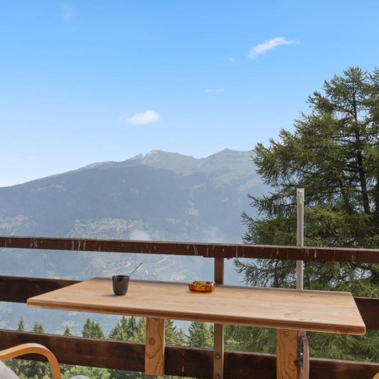 Thyon-les-Collons, 4 pers - Balcon avec vue - Apartment mit 1 Schlafzimmer - 30
