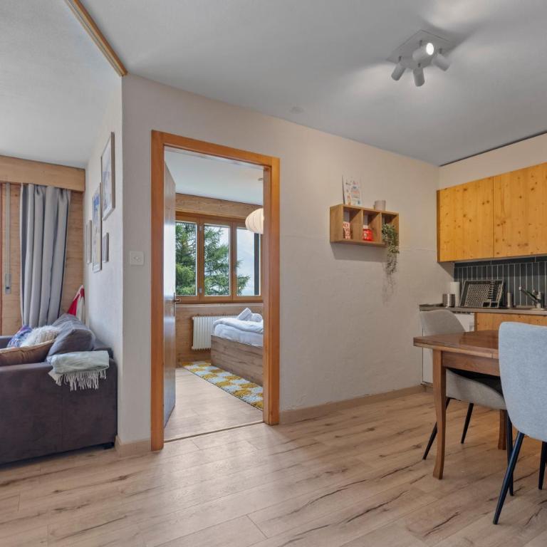 Thyon-les-Collons, 4 pers - Balcon avec vue - Apartment mit 1 Schlafzimmer - 14