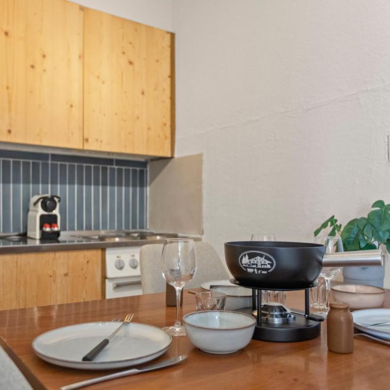 Thyon-les-Collons, 4 pers - Balcon avec vue - Apartment mit 1 Schlafzimmer - 10