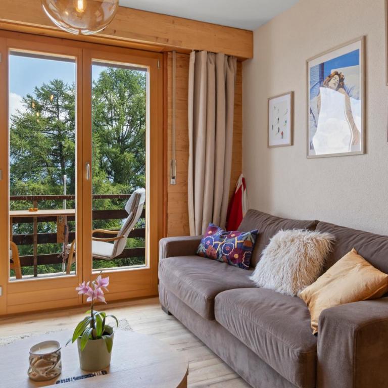 Thyon-les-Collons, 4 pers - Balcon avec vue - Apartment mit 1 Schlafzimmer - 22