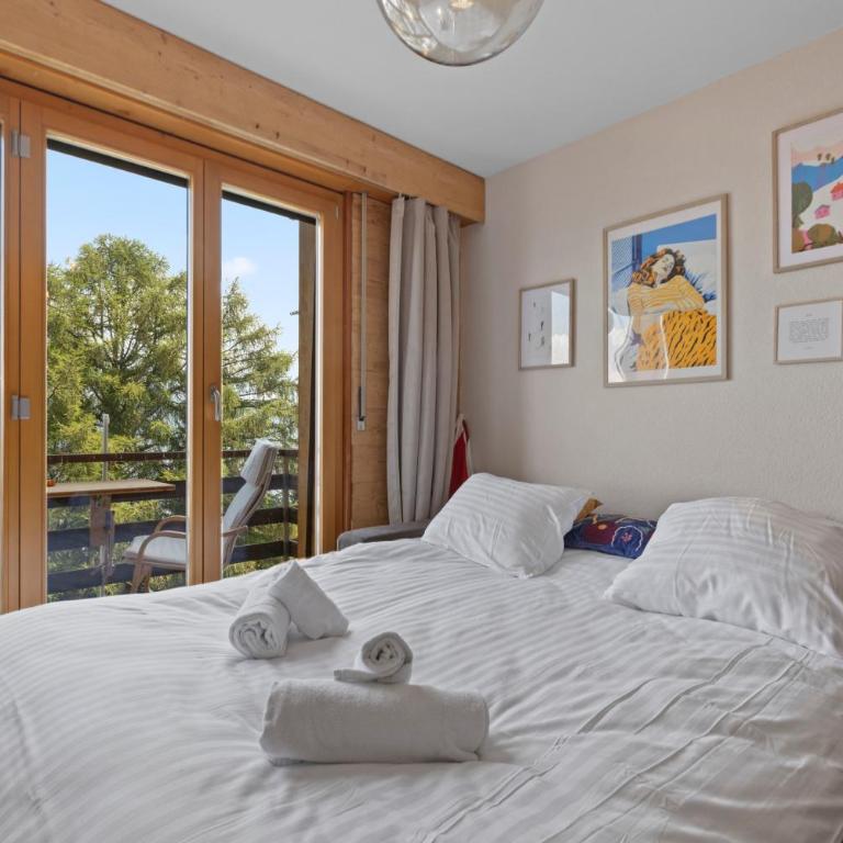 Thyon-les-Collons, 4 pers - Balcon avec vue - Apartment mit 1 Schlafzimmer - 25