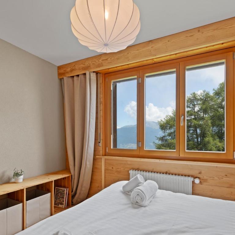 Thyon-les-Collons, 4 pers - Balcon avec vue - Apartment mit 1 Schlafzimmer - 18
