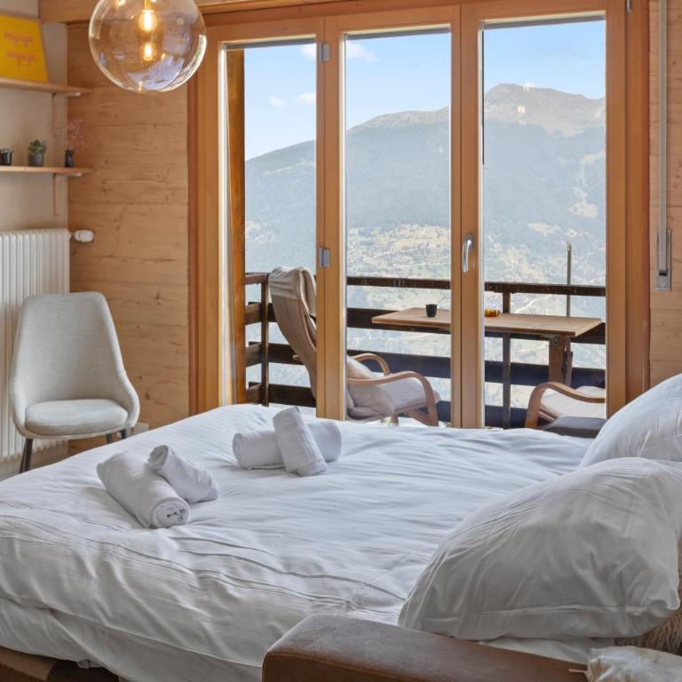 Thyon-les-Collons, 4 pers - Balcon avec vue - Apartment mit 1 Schlafzimmer - 26