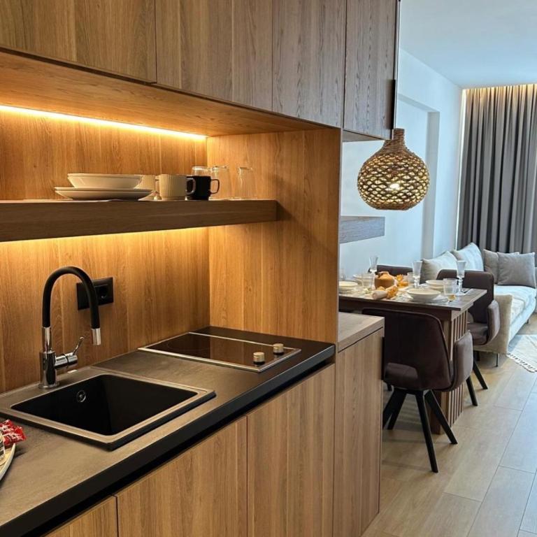 Four Elements Apartments - Deluxe One-Bedroom Apartment with City View - 3