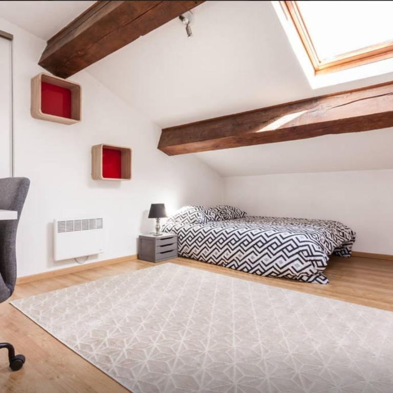 Le Wilson superbe T3 Climatisation internet WiFi Centre-ville 65 m2 - Apartment mit 2 Schlafzimmern - 6