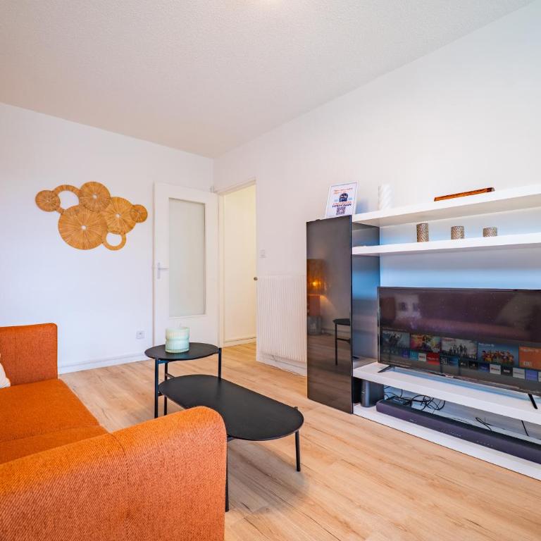 Charmant appartement - Box Gourmande -parking -Clim - Apartment mit 2 Schlafzimmern - 10