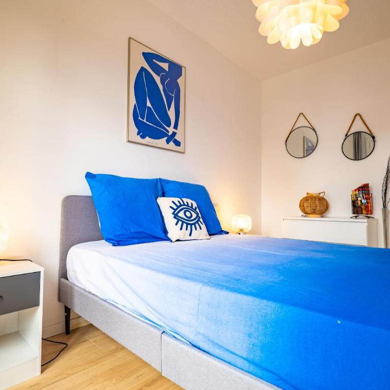 Charmant appartement - Box Gourmande -parking -Clim - Apartment mit 2 Schlafzimmern - 6