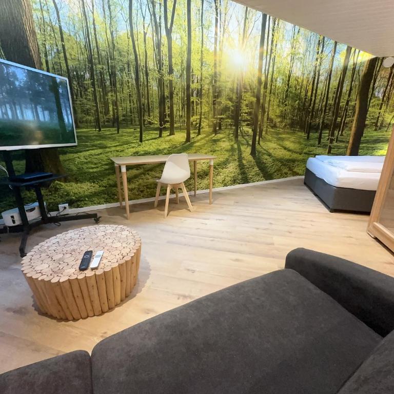 Villa Octogon - Free Parking - Wii - SportArena - Deluxe Studio mit Kingsize-Bett - 16