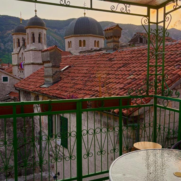 Balcony with Old Town view - One-Bedroom Apartment - 1