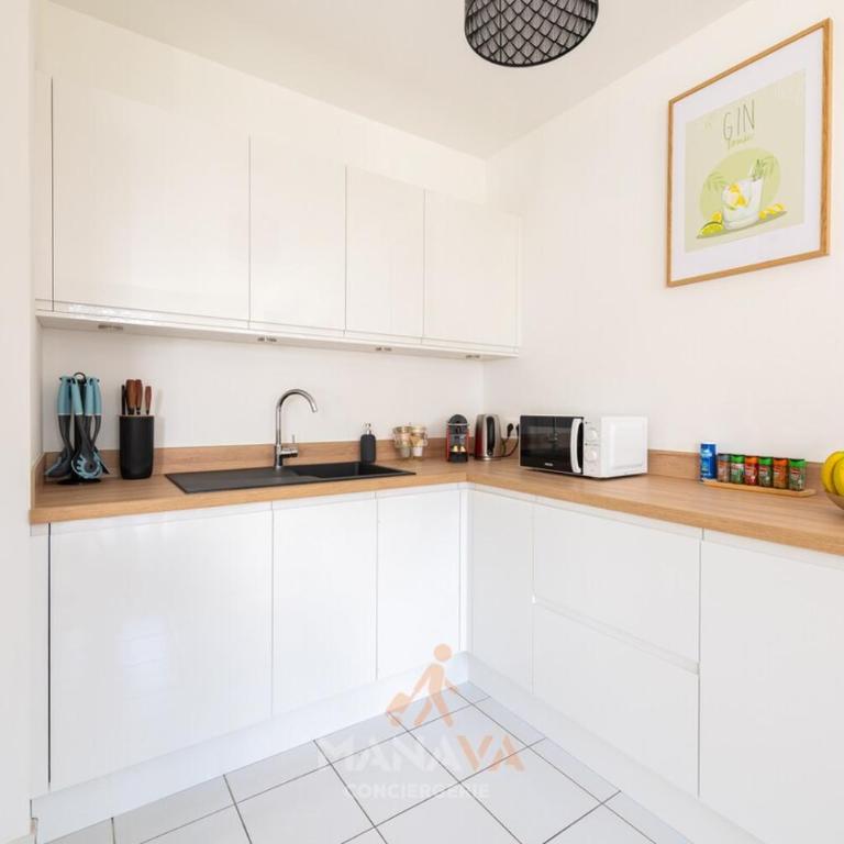 Le Moorea, 4 people 5 min to Disneyland Paris - Two-Bedroom Apartment - 25