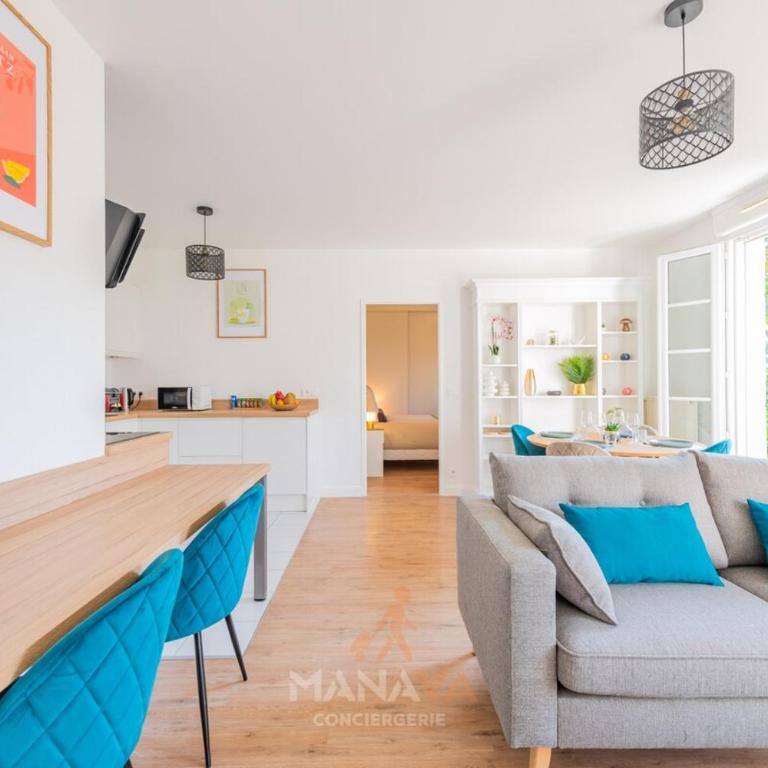 Le Moorea, 4 people 5 min to Disneyland Paris - Two-Bedroom Apartment - 3