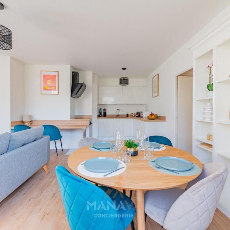 Le Moorea, 4 people 5 min to Disneyland Paris - Two-Bedroom Apartment - 23