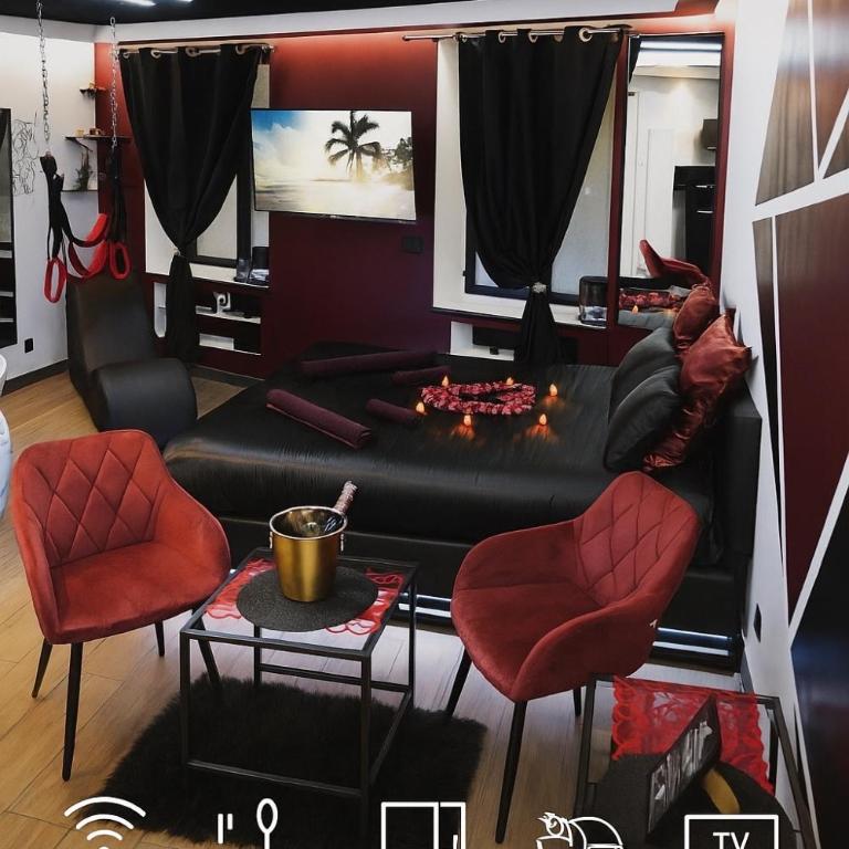Redroom Spa privatif & nuit romantique à deux - Appartement 1 Chambre - 4