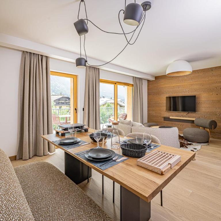 Paradisa Cosmique Moderne 2-bedroom with amazing Mont-Blanc view! - Appartement - 22