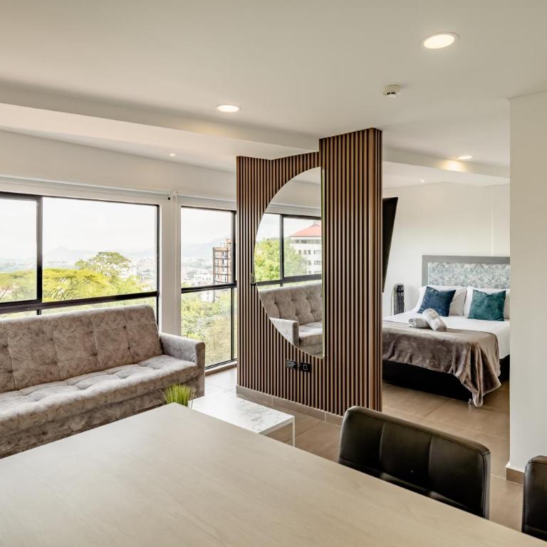 Elegante apartamento nuevo en Pereira con vistas a la montaña - One-Bedroom Apartment - 5