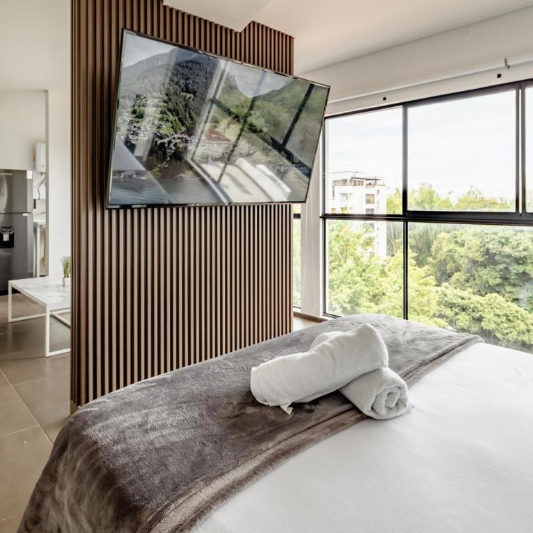 Elegante apartamento nuevo en Pereira con vistas a la montaña - One-Bedroom Apartment - 6