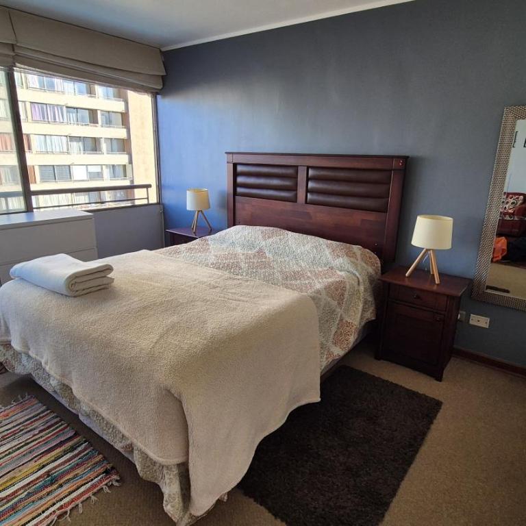 Apartamento Pet-Friendly com Piscina e Vista Rio - Recoleta, Centro, Santiago - One-Bedroom Apartment with Balcony and City View - 4