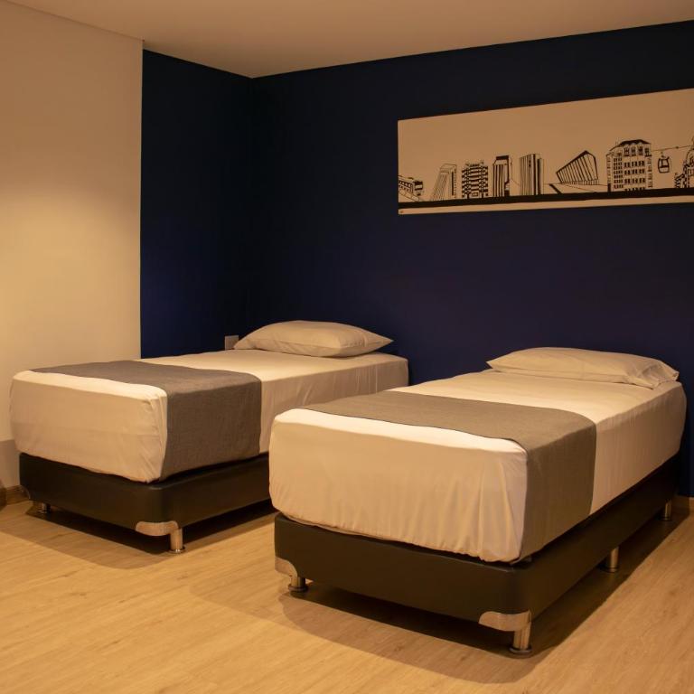 3H hotel centro histórico - Habitación Doble Económica - 2 camas - 1