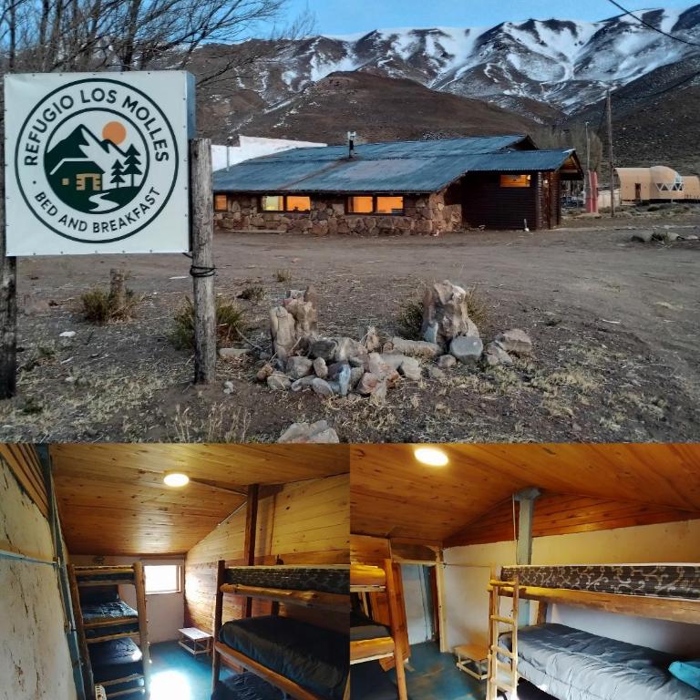 Refugio Los Molles hostal - Habitación Compartida Mixta de 6 camas - 1