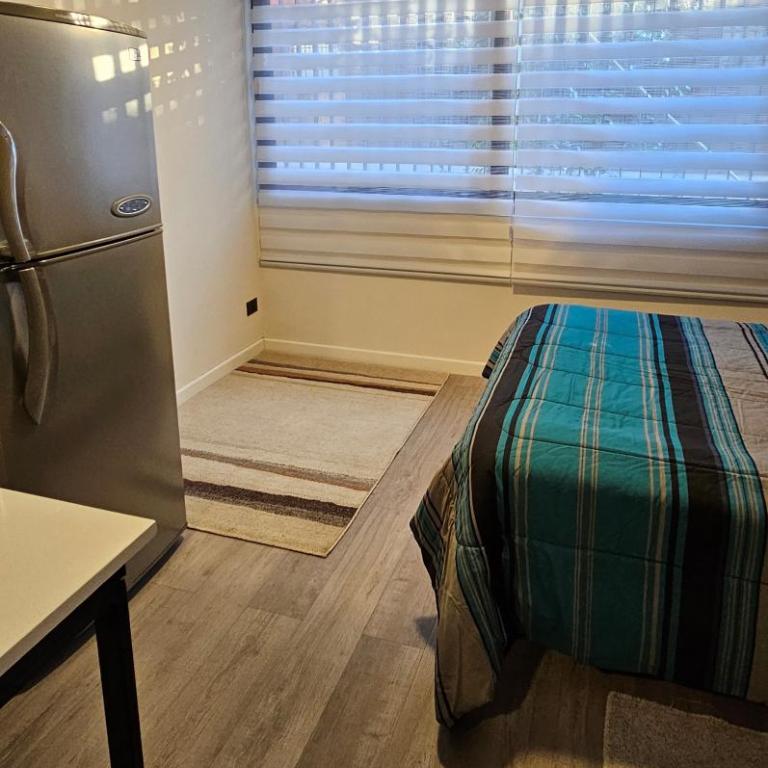 Departamento Studio Santiago Centro Metro Santa Ana - One-Bedroom Apartment - 3