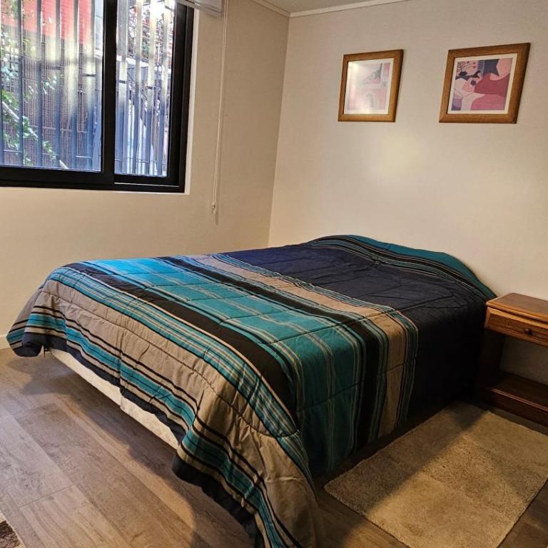 Departamento Studio Santiago Centro Metro Santa Ana - One-Bedroom Apartment - 8