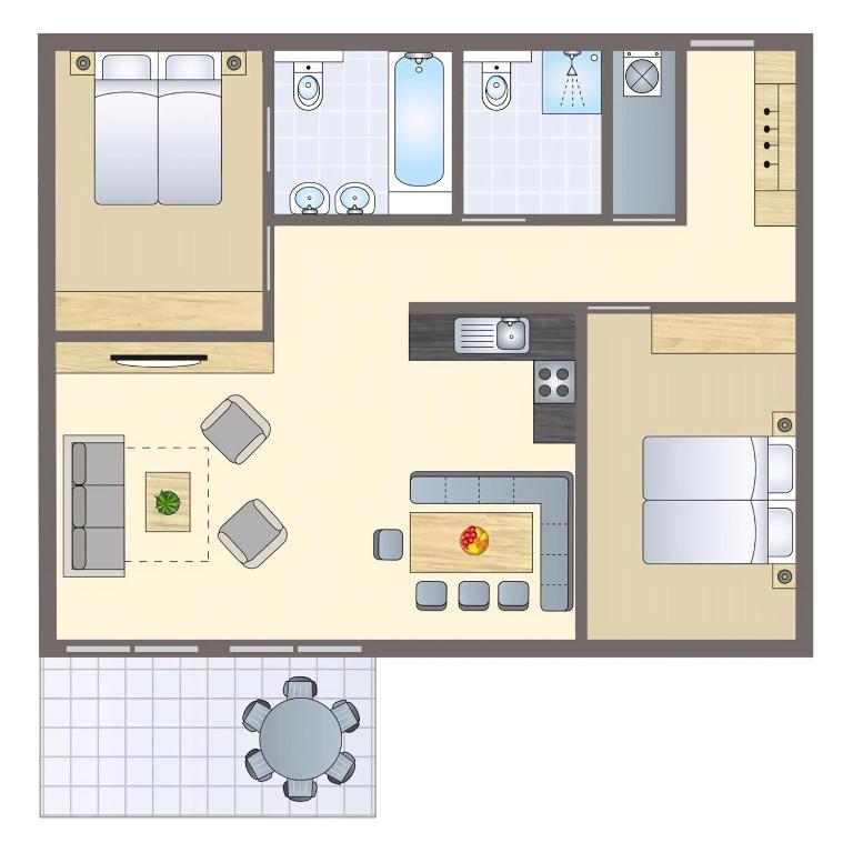 Landal Chalet Matin - Apartamento de 2 dormitorios - 1