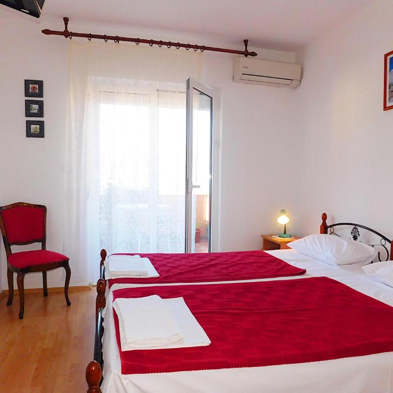 Villa Jovana Sea View - Standardna Dvokrevetna Soba sa Zasebnim Krevetima i Pogledom na More - 3