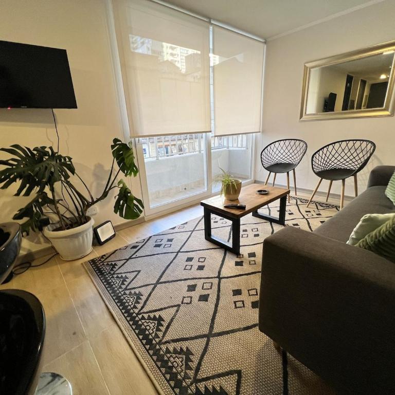 Depto moderno, cercano a metro y centro histórico - Apartamento de 1 dormitorio - 4