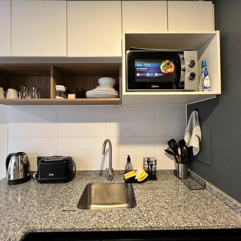 Depto moderno, cercano a metro y centro histórico - Apartamento de 1 dormitorio - 15
