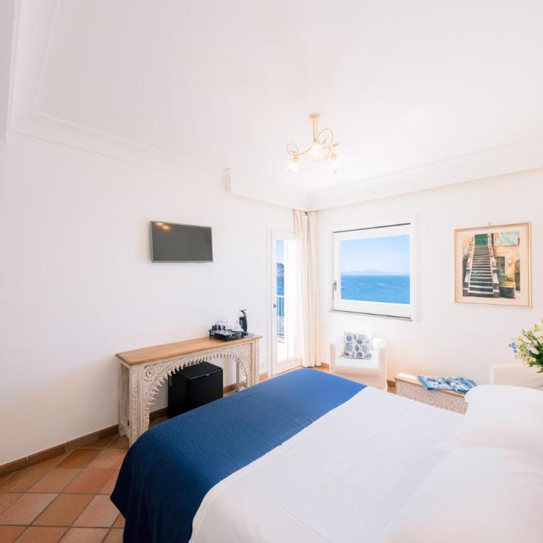 Villa Anfitrite - Camera Deluxe Matrimoniale con Vista Mare - 2