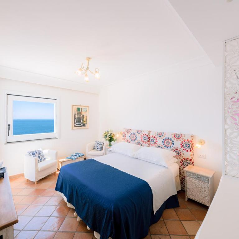 Villa Anfitrite - Camera Deluxe Matrimoniale con Vista Mare - 3