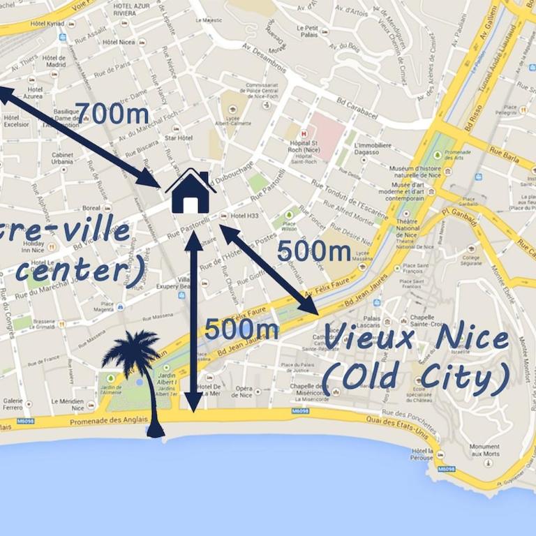 Le Chic, appartement plein centre avec Climatisation - Appartement 2 Chambres - 4