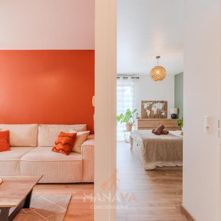 Le Makatea, 4 pers, 10 min to Disneyland Paris - One-Bedroom Apartment with Terrace - 4
