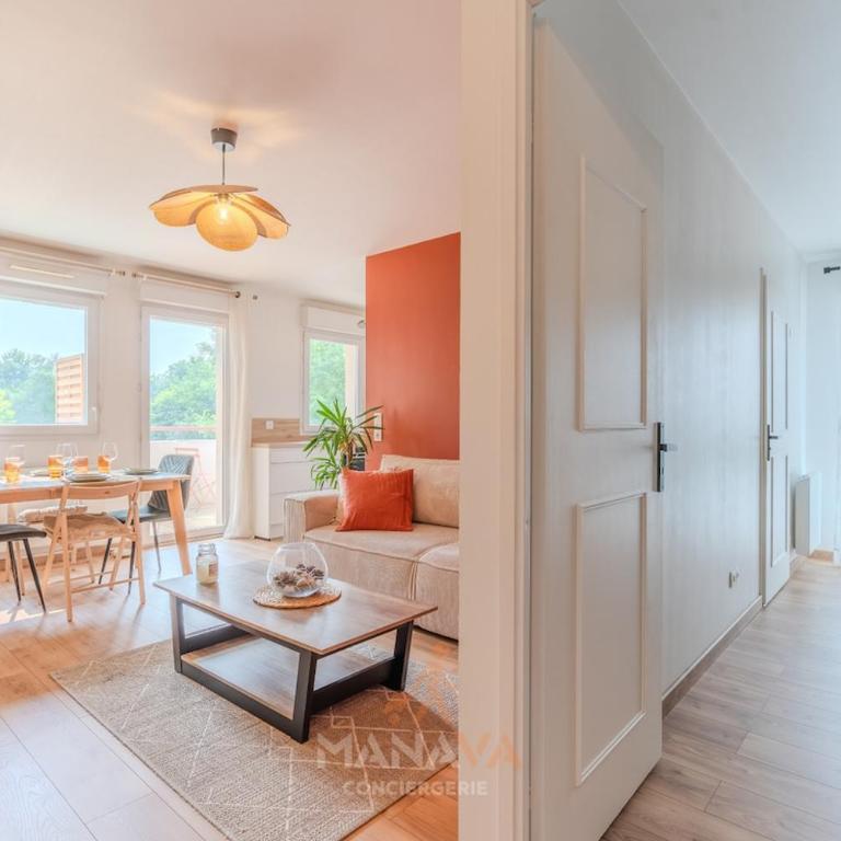 Le Makatea, 4 pers, 10 min to Disneyland Paris - One-Bedroom Apartment with Terrace - 9