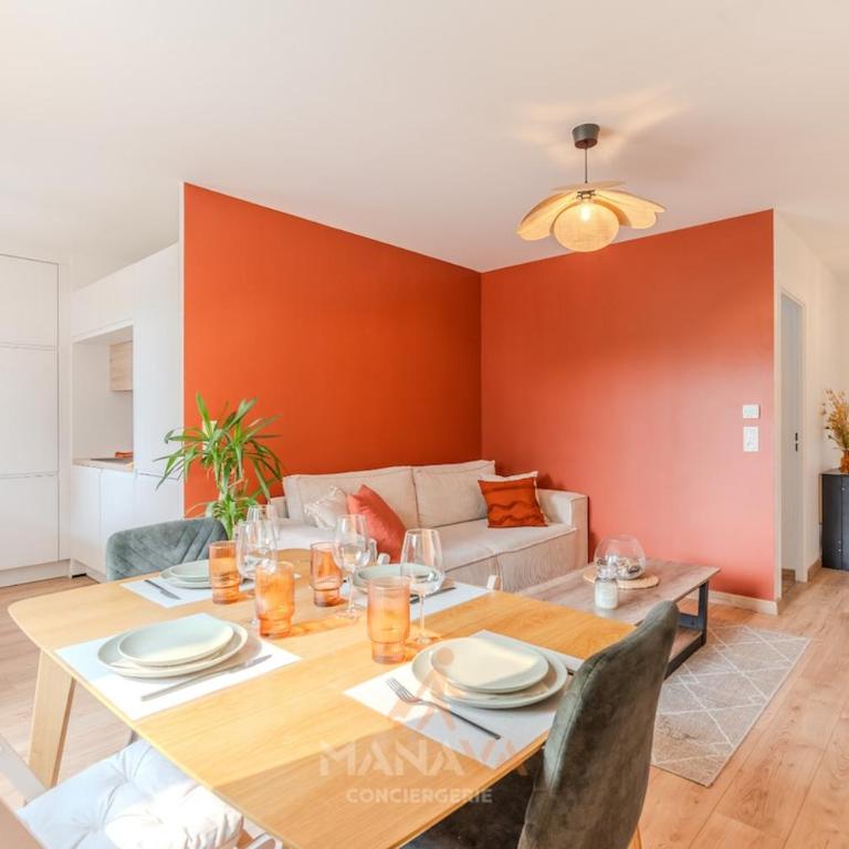 Le Makatea, 4 pers, 10 min to Disneyland Paris - One-Bedroom Apartment with Terrace - 12