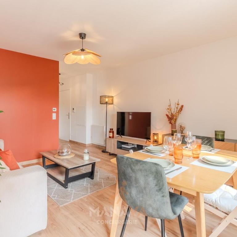 Le Makatea, 4 pers, 10 min to Disneyland Paris - One-Bedroom Apartment with Terrace - 13