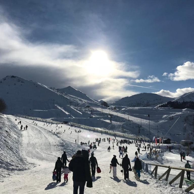 Appartamento 6 ospiti con piscina, 3 camere, box, 2 min piste - Snow Pool Chalet - Apartment mit 3 Schlafzimmern - 16