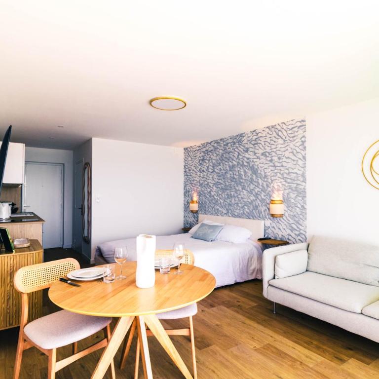 Reve Bleu - Studio face a la mer avec balcon - Concarneau plage - Proche Thalasso - Appartement 1 Chambre - 14