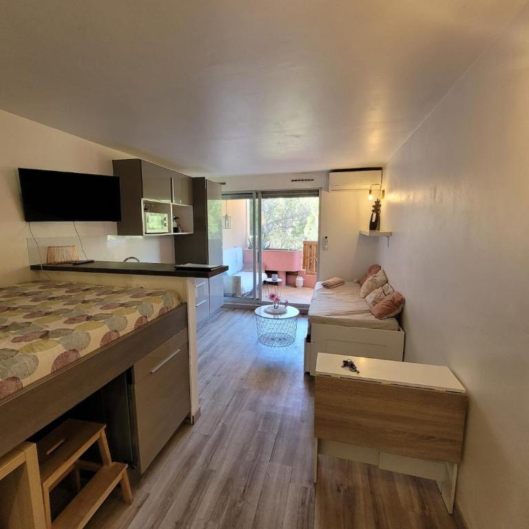 Studio Bord de Mer Résidence - Les Sablettes - Apartment mit 2 Schlafzimmern - 2