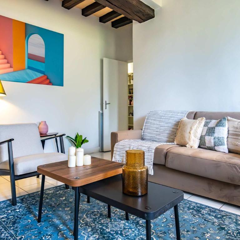 4 Guests Flat - Rue Mouffetard - Appartement - 1
