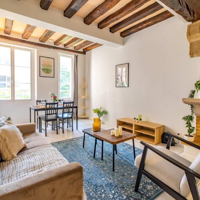4 Guests Flat - Rue Mouffetard - Appartement - 12