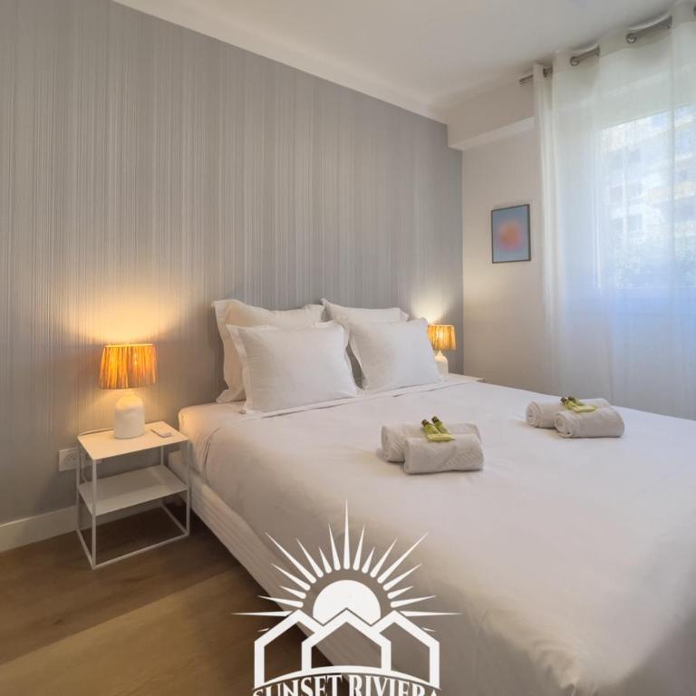 LE ROSSINI Antibes Center AirCo Parking for 4 By Sunset - Appartamento - 39