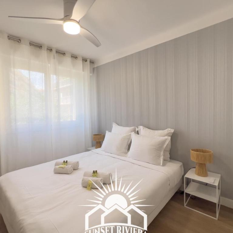 LE ROSSINI Antibes Center AirCo Parking for 4 By Sunset - Appartamento - 48
