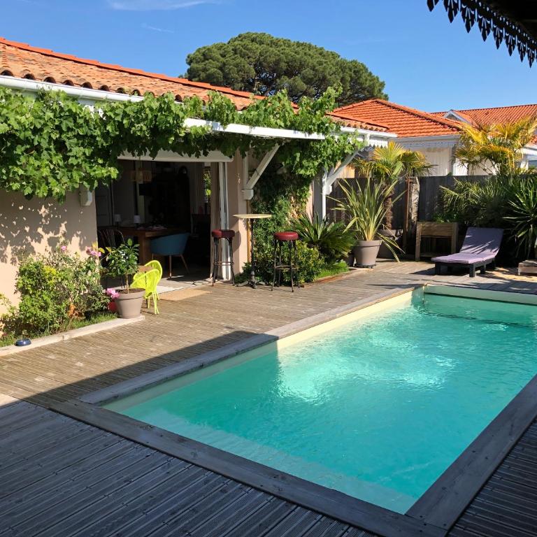 Jolie Maison avec piscine chauffée Bassin d'Arcachon - Villa - 1